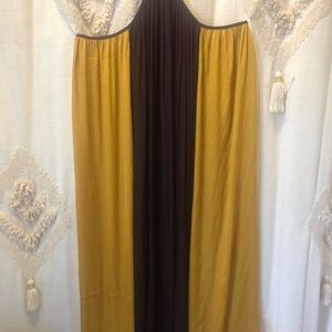 Banana Republic Maxi A-line Multi Colored Dress- Large/Tall